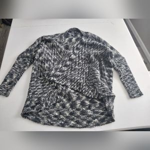 Black and White Cardigan Womens Medium
